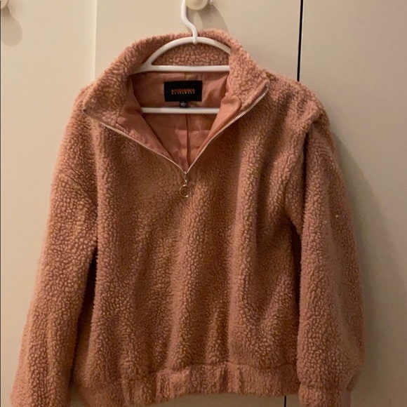 Cropped Zip up sweater - Picture 2 of 3